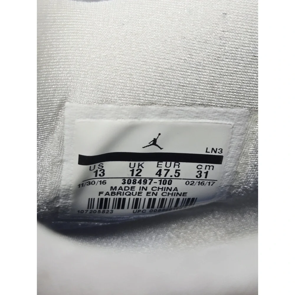 Air Jordan 4 Retro Mid Pure Money White‎ Size 13